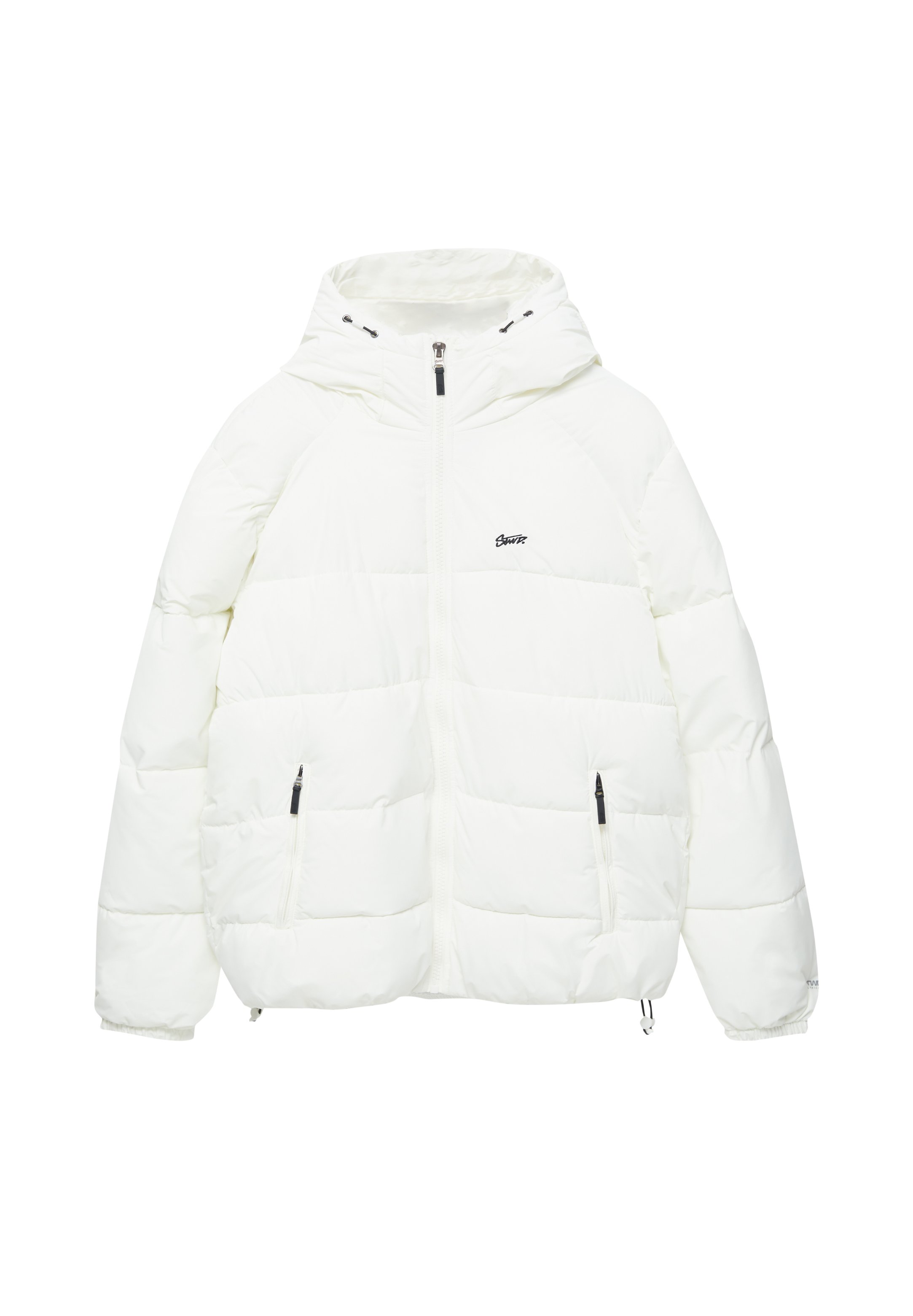 Pull and bear winterjacke off white Clearance